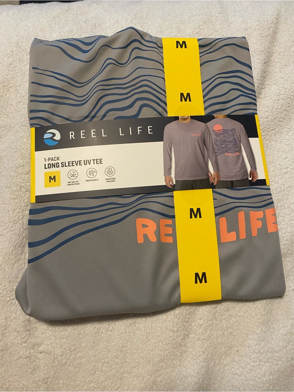Reel Life Men's Long Sleeve UV Tee